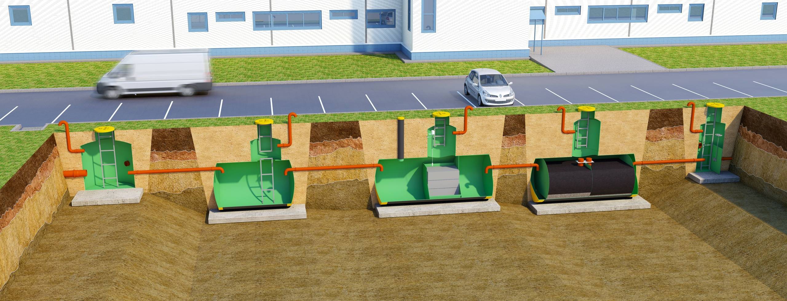 Септики микрорайона